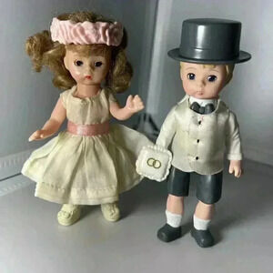 2003 Mcdonald's Happy Meal Toys Madame Alexander Flower Girl and Ringbearer